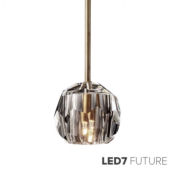 Loft Industry Modern - Boule De Cristal Pendant